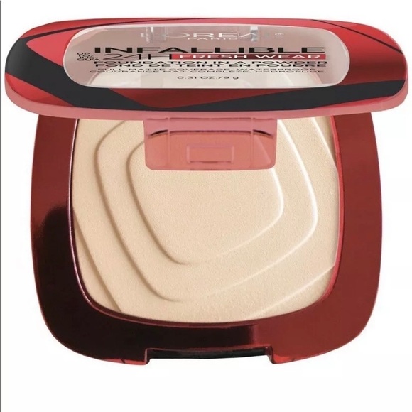 L'OREAL Infallible 24 Hr Foundation In A Powder 10 - Picture 3 of 8